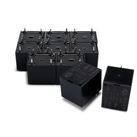 Innfeeltech 10pcs Power Relay QX73-C-S 5 Pin DC 3V Mini SPST Power Coil Relay for Electric Circuit Protection
