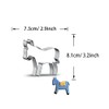 WDYJMALL Donkey Horse Shape Cookie Cutter