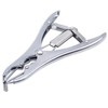 Stainless Steel Castration Tongs with 200 Rubber Rings, Flexible Castration