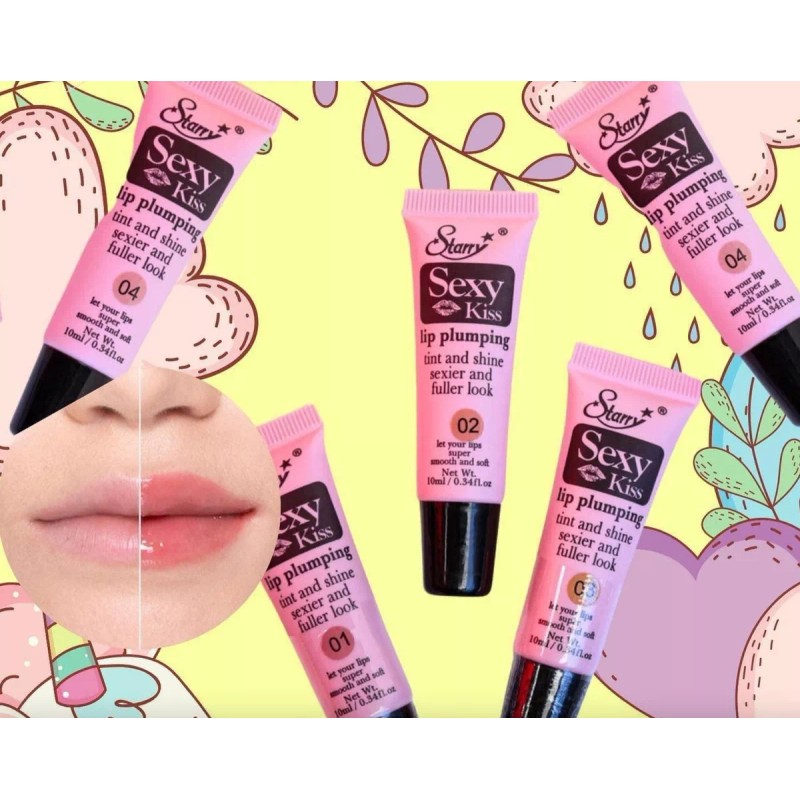 Starry Gloss Labial Brillo Plump Voluminizador Sexy Kiss Starry® Color