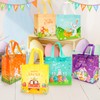 6PCS Easter Tote Bags, Easter Gift Bags with Handle, Non-Woven