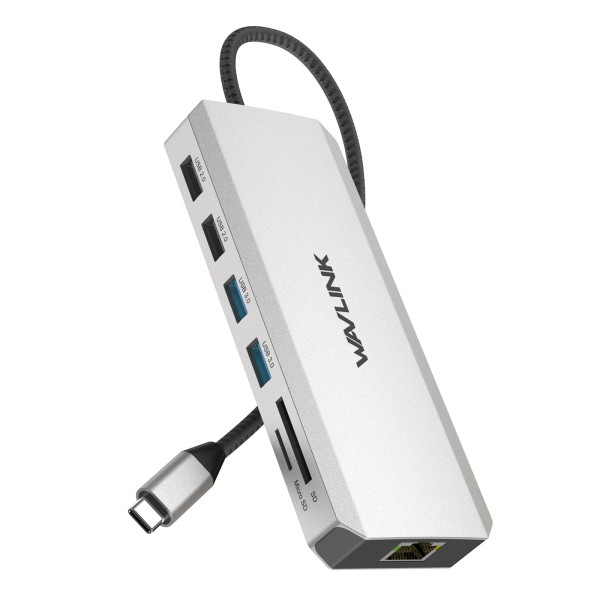 Wavlink USB C Hub Triple Monitor 12-in-1 Laptop Docking Station