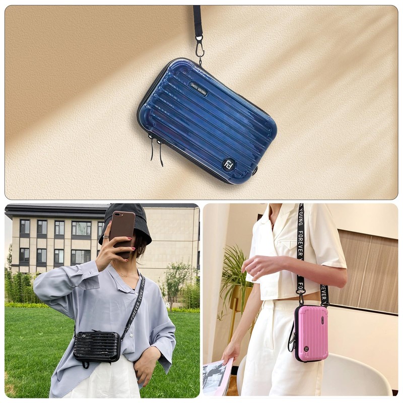 WisePoint Small Shoulder Bag, Plastic Shoulder Bag, Phone Bag with