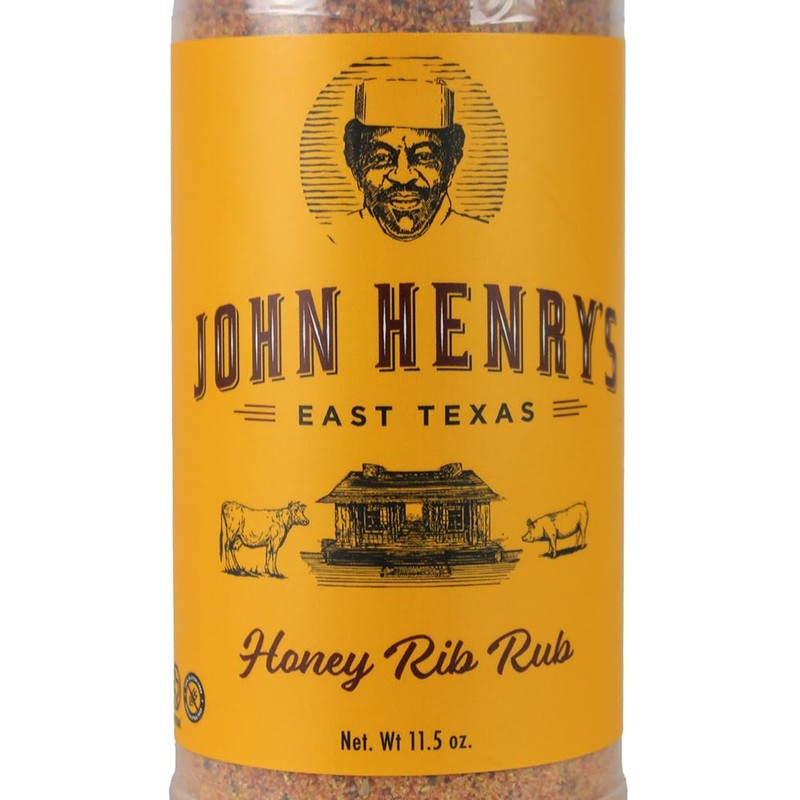 John Henry's East Texas Honey Rib Rub Seasoning