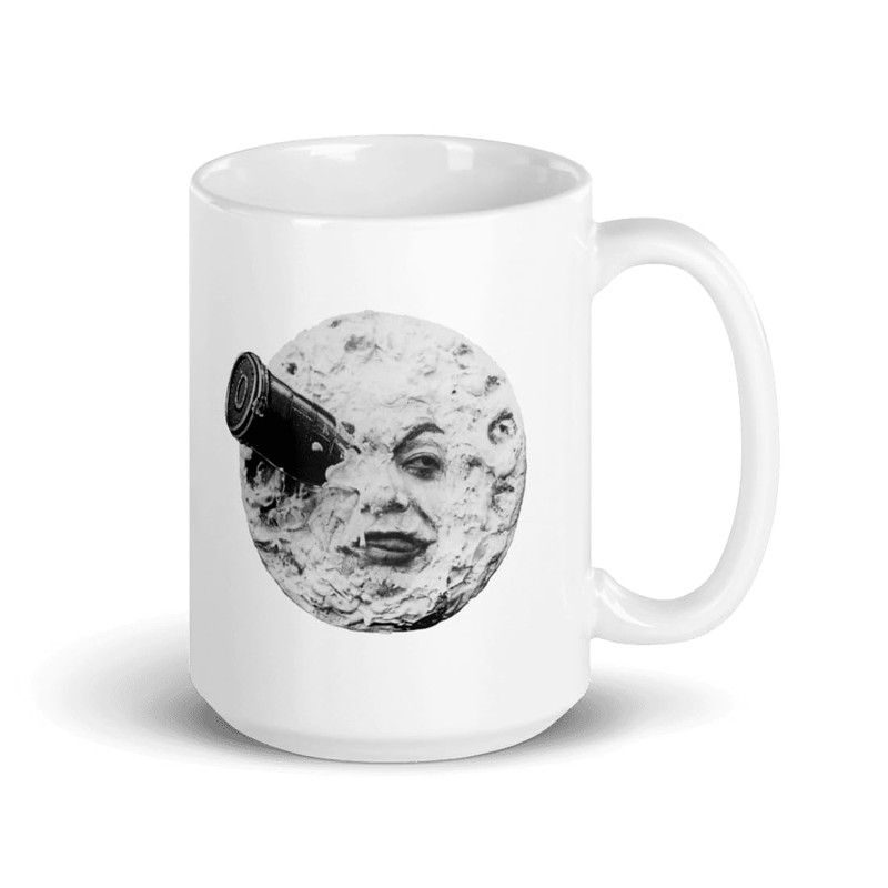 A Trip to the Moon, 1902 Movie Artwork Mug (11oz