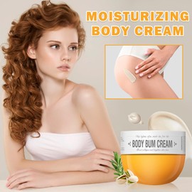 AIUEO AIUEO Bum Cream Brazilian Butt 80ML Body Bum Cream Deeply Moisturizing Body Cream Brightening and Smoothing Butt Cream-Vanilla Pistachio