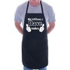 Print4U Dave BBQ Cooking Funny Novelty Apron Black