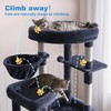 Hey-brother Cat Tree Tower with Tiered Padded Platforms, Condos, MPJ084G