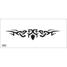 Airbrush tattoo stencil V090