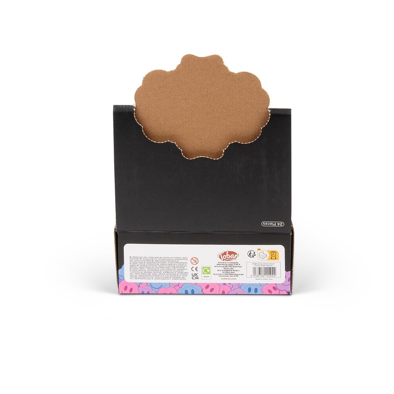SCRUNCHEMS FLOWER POWER SUGAR KEYCHAIN