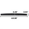 PIT66 Tailgate Molding Cap Protector Top Cover, Compatible with Ford