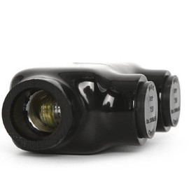 Insulated Connector 2 Ports Wire Connectors 2/0-6AWG Wide Polaris Connector 3/16" Aluminum and Copper Insulated Wire Split Bolt Connector Pre-Filled with Oxide Inhibiting Compound (Pack of 1)