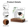 Congratulations On Your Graduation Acrylic Office Desk Decor Sign