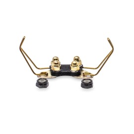 Educator CPAD-011 Dog Training Collar Receiver Contact Pad, Improves Contact, Reduces Irritation and Skin Sensitivities, Winged Ultra Comfort Brass For Dogs with Long Thick Hair, Double Coat