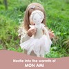 MON AMI Ballerina Stuffed Doll - 22”, Plush Ballerina Doll