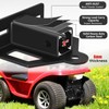 Zero Turn Lawn Mower Hitch with 2" Receiver, 6mm Thicker
