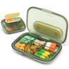 Toplive Pill Box, Small Pill Box for Travel, with Light-Protected