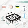 Oasiteege Adhesive Soap Bar Holder for Shower Wall, Self Draining