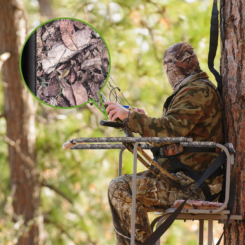 Buryeah 8 Pcs Shooting Rail Pad Tree Stand Rail Pads