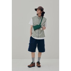[uF] MOBILE POUCH Mobile Pouch Pouch One Shoulder Bag Unisex uF, Forest Green