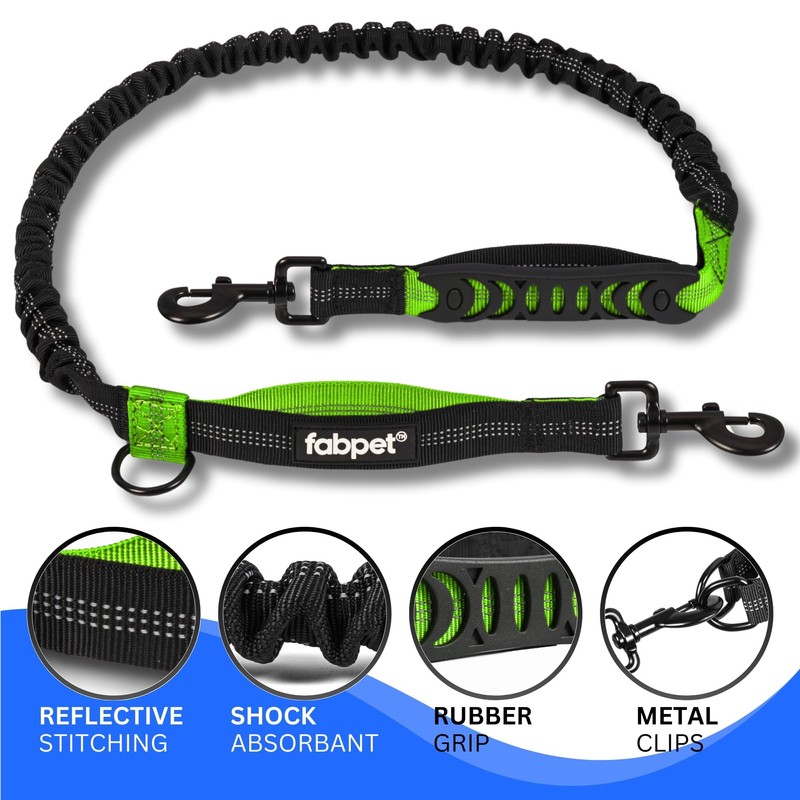 Fabpet Hands Free Dog Lead for Running, Walking and Jogging
