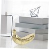 VICASKY Reflective Disco Banana Ornament Retro Decorative Fruit Figurine for