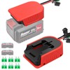 for Bauer 20V Lithium Battery Dock Power Wheel Adapter Converters