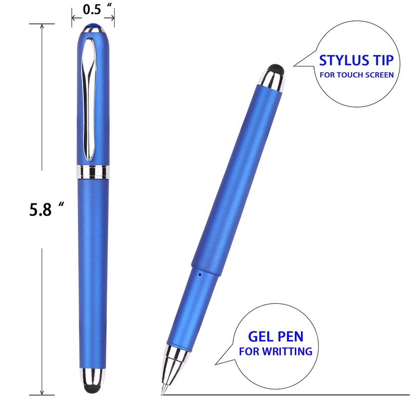 Gel Ink Rollerball Stylus Pen - 18 Pack,1.0mm Gel Pen