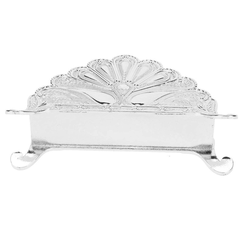 Napkin Holder Classical Metal Peacock Embossed European Style Table Tissue