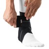 Shock Doctor Ankle Sleeve with Compression Wrap Support (Black, X-Large)