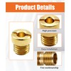 Carburetor Main Jet Kits (Thread size: 1/4"-32) compatible with Holley
