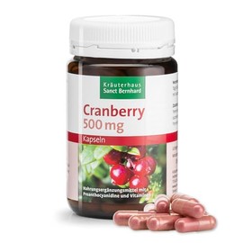 Sanct Bernhard Cranberry 500 mg – 90 Capsules (58g)