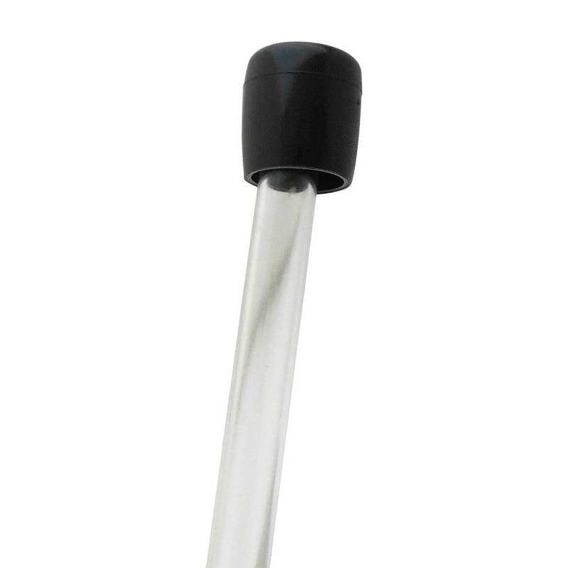 Hikari BE-8-242 BK Rose Chair Leg Cap Pipe 0.9 inch