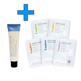 Miel Cica Centella Repair Cream 60ml + Lumiere Mask Pack 5 sheets / 미엘 시카 센텔라 리페어 크림 60ml+루미에르 마스크팩 5매