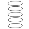 5Pcs Round Rubber Motor Belt Industrial Mechanical Equipment Transmission Parts