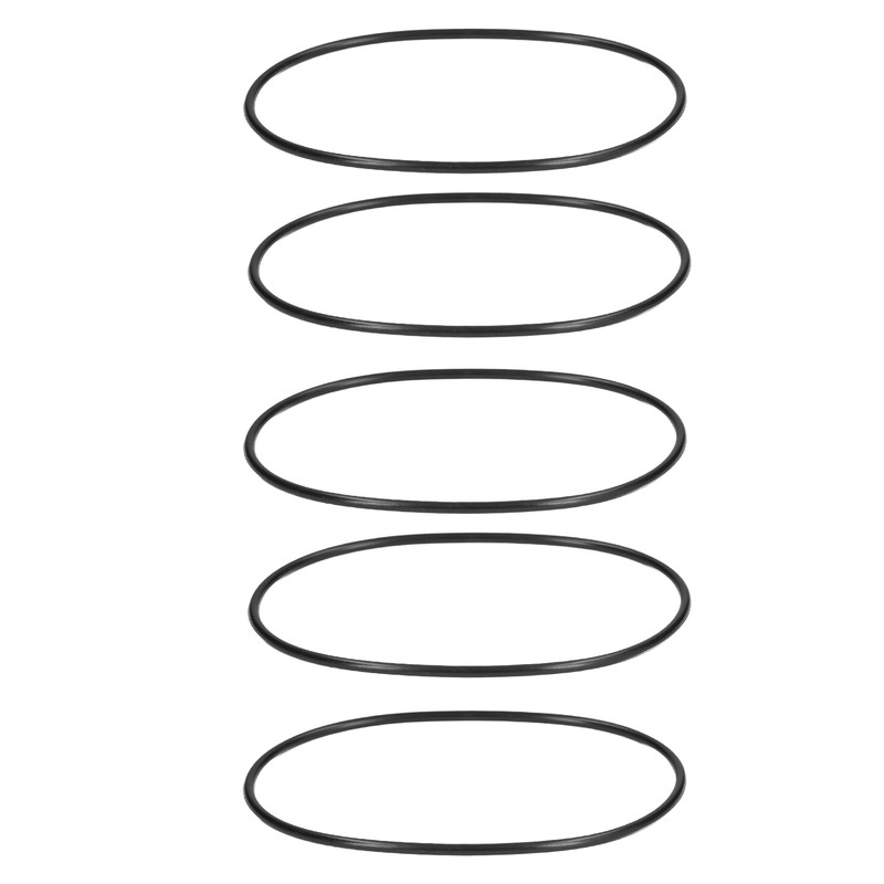 5Pcs Round Rubber Motor Belt Industrial Mechanical Equipment Transmission Parts