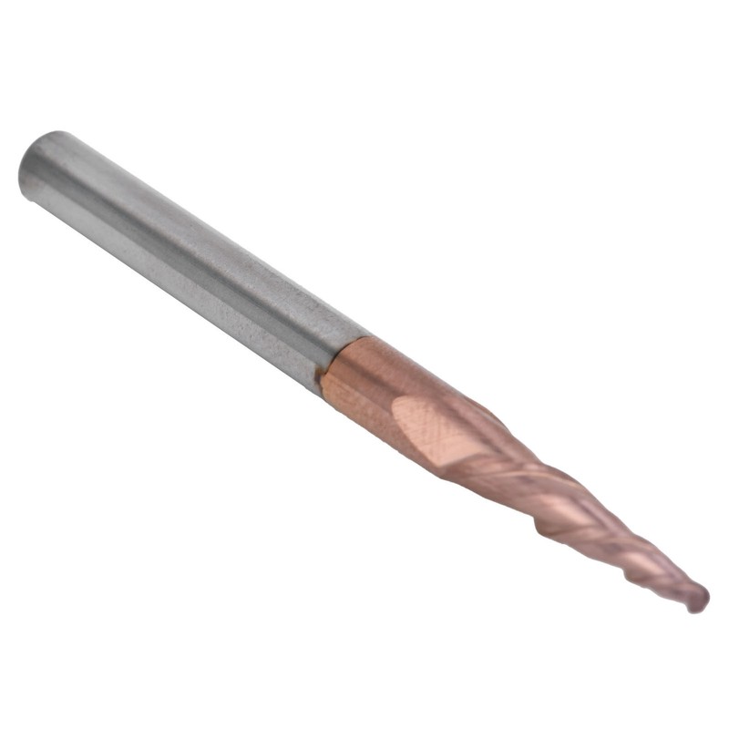 Tapered End Mills Strong Durable Long Service Life Excellent Chip