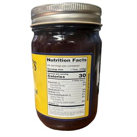 Tennessee's Best Old Fashioned Jams | Handcrafted With Simple Ingredients | Small Batch Made | 15 oz Resealable Glass Jar (Boysenberry No Granulated Sugar Added)