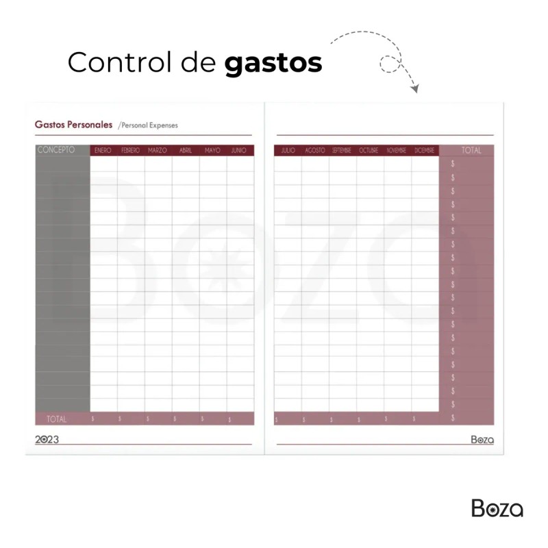 Agendario Agenda 2025 2026 2027 Etc Boza Diario Vinipiel
