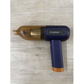 zyuqnek Car Vacuum Handheld Cordless,15000PA Vacuum Cleaner & Air Duster, 120W High Power Wet and Dry Mini Car Vacuum with Digital Display & Multi-Nozzles for Car, Home, Office, Pet