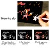 Scratch Art Paper, Rainbow Night View Scratchboard Pads for Adults