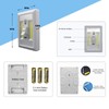 CREVIV LED Night Light, Battery Powered Light,Cordless COB Switch Light,