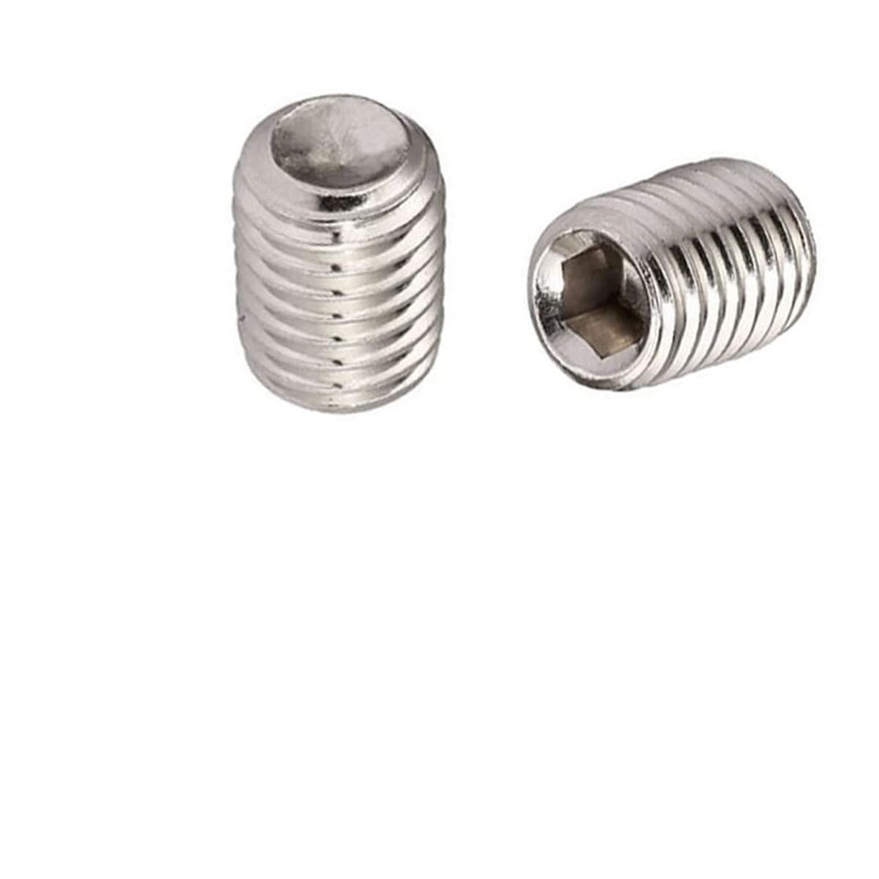 M3 x 20mm Stainless Steel Socket Set Screws Hexagon Socket