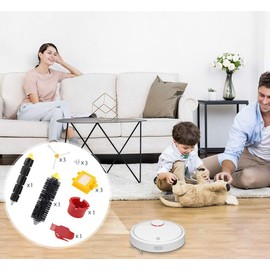 Replacement Brushes for iRobot Roomba 700 Series Accessories Kit (Side Brushes, Filters, Bristle Brush) for Roomba 700/720/750/760/765/770/772/772e/774/775/776/776p/780/782 782e/785/786/786p/790