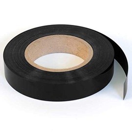 Black Vinyl Slatwall Insert Roll - 0.010 Thick x 1.25 W Inches 130 Feet Long