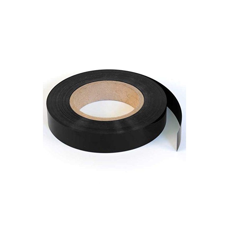 Black Vinyl Slatwall Insert Roll - 0.010 Thick x 1.25