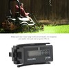 Universal Digital Tach Resettable Hour Meter IP65 Waterproof for Lawn