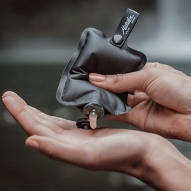 FlatPak™ Toiletry Bottles - Color: 3-pack: Charcoal