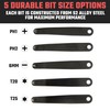 NEIKO 01322A Ultra Low Profile Offset Screwdriver & Torx Set,
