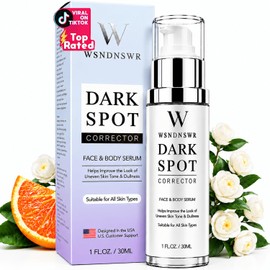 Dark Spot Remover for Face & Body with 20,000ppm Niacinamide - Hyperpigmentation, Melasma, Sun, Age, Acne Scars, Freckles and Uneven Tone, Dark Spot Corrector Serum for All Skin Types, Men & Women